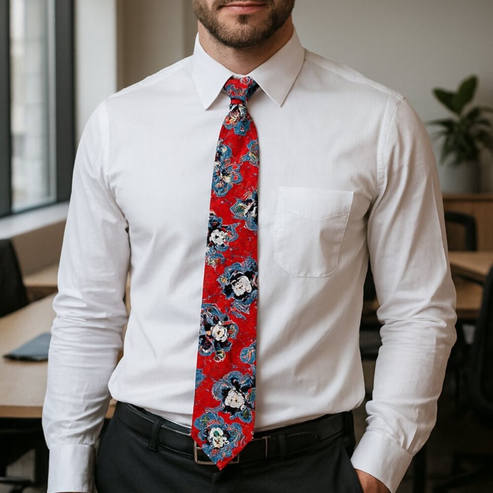 Walt Disney Studios Mickey &‎ Friends Paisley Necktie Nostalgic Art to Wear Tie